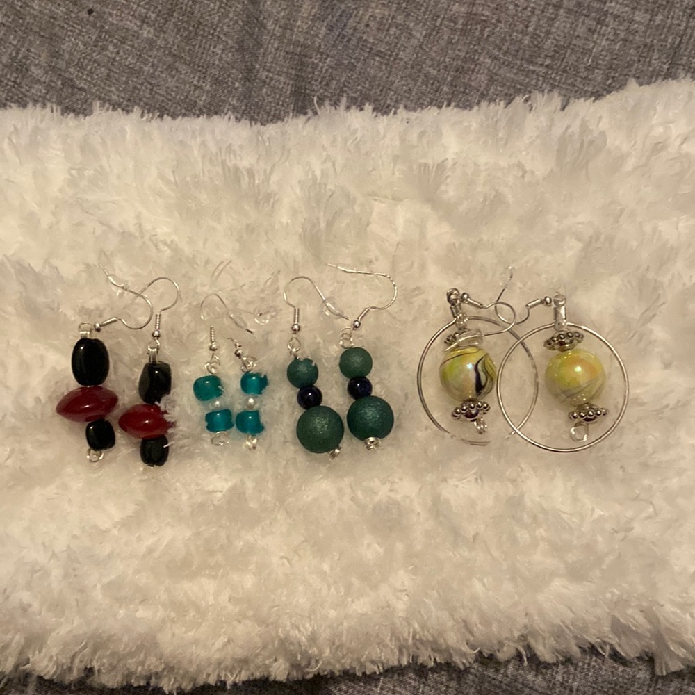 Handcrafted Fashion Earrings by ASmallMonkeeGoes